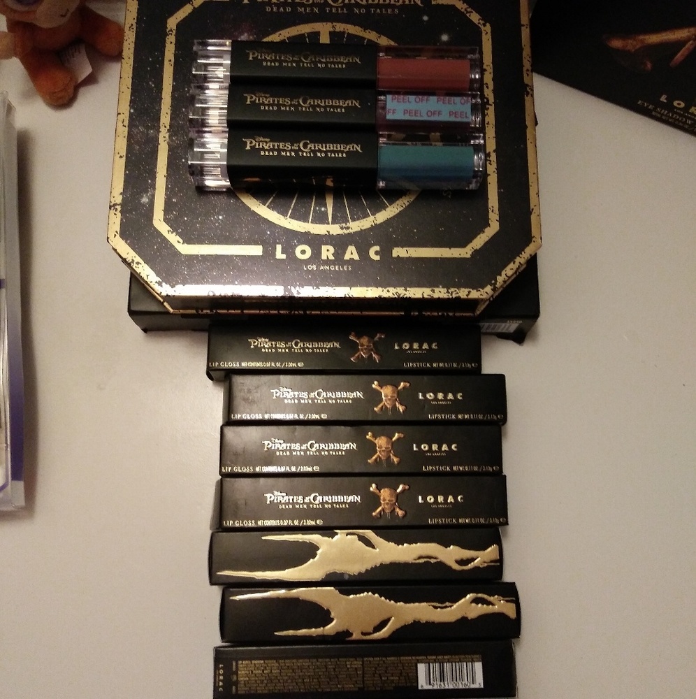 LORAC Disney PIRATES of the CARIBBEAN LIPSTICK DUO